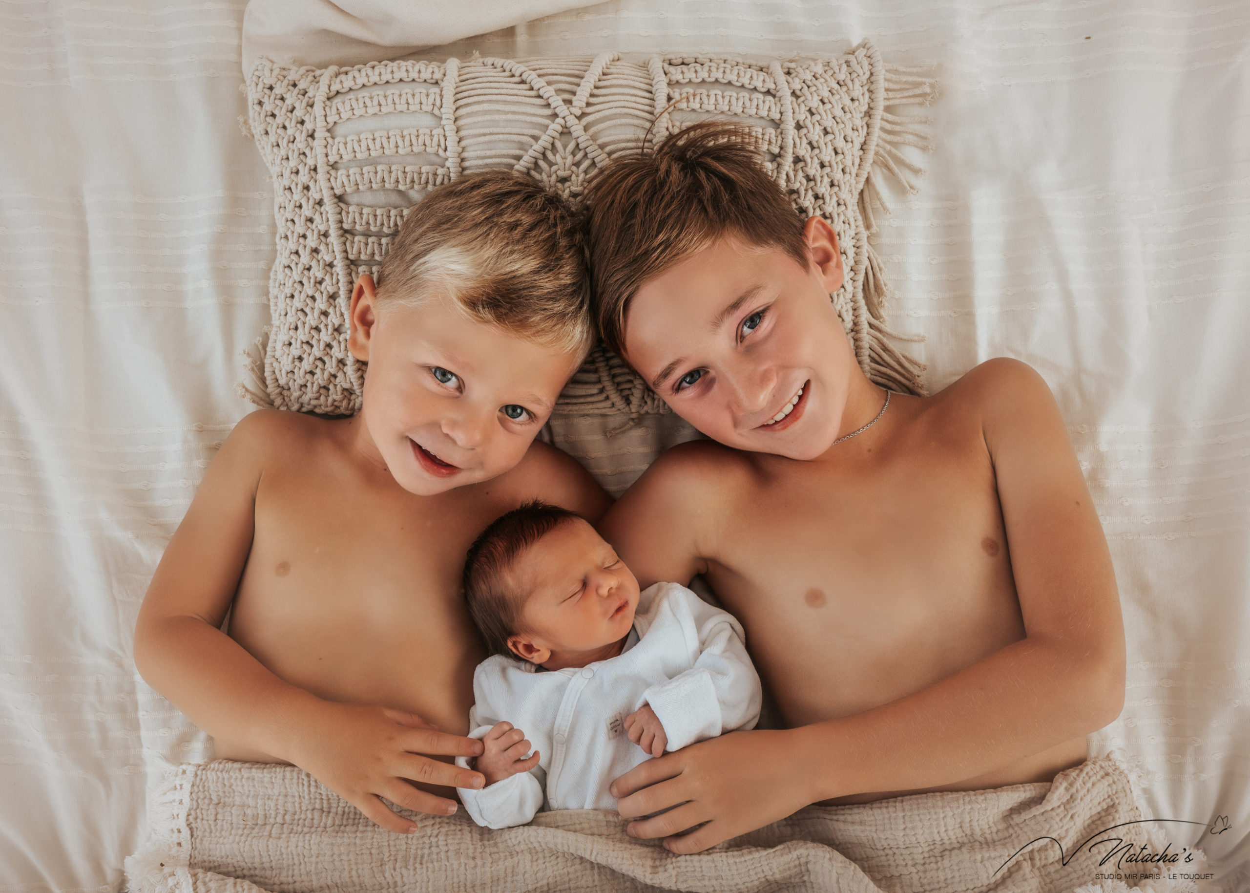 Photographe bébé naissance au Touquet Paris Plage