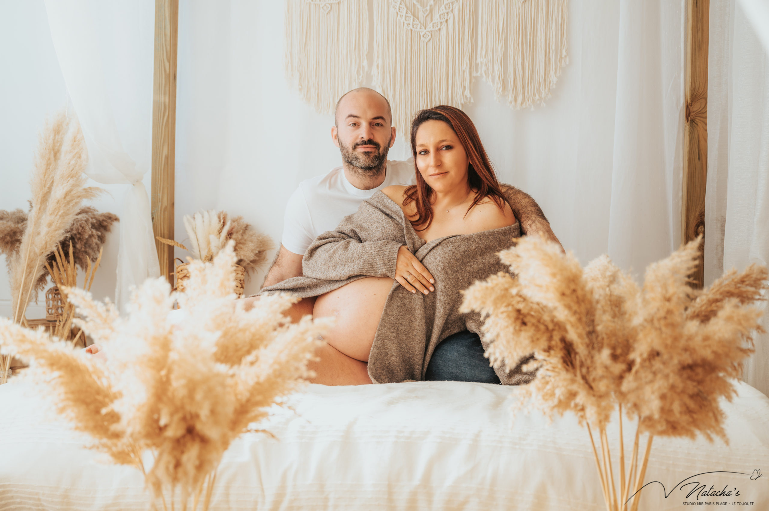 Photographe grossesse naturel au Touquet